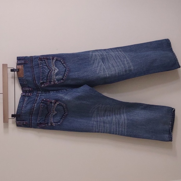 Halifax Men's Vintage Loose Fit Jeans - Picture 4 of 6